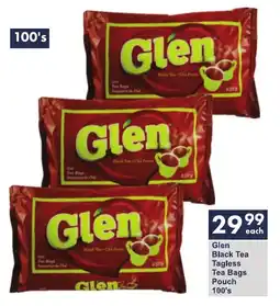 President Hyper Glen Black Tea Tagless Tea Bags Pouch offer
