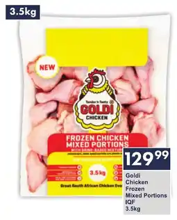President Hyper Goldi Chicken Frozen Mixed Portions IQF offer