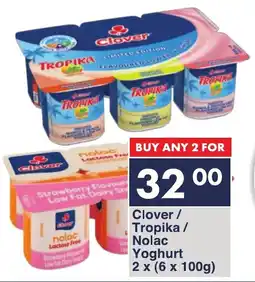 President Hyper Clover/ Tropika/ Nolac Yoghurt offer