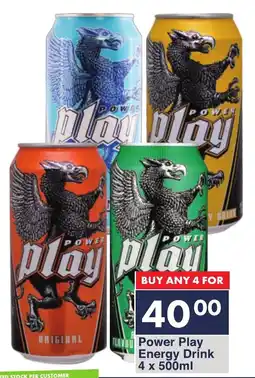 President Hyper Power Play Energy Drink offer