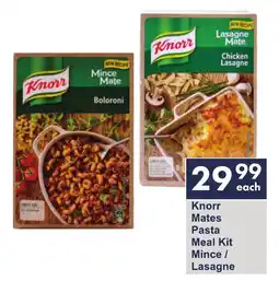 President Hyper Knorr Mates Pasta Meal Kit Mince/ Lasagne offer