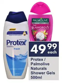 President Hyper Protex/ Palmolive Naturals Shower Gels offer
