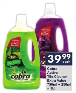 President Hyper Cobra Active Tile Cleaner Extra Value offer
