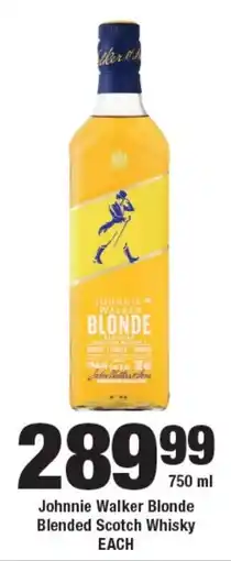 OK Foods Johnnie Walker Blonde Blended Scotch Whisky offer
