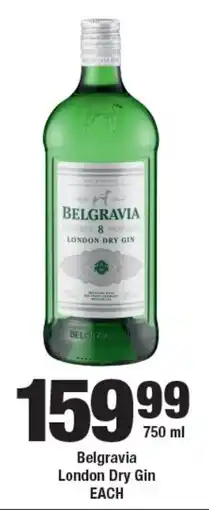 OK Foods Belgravia London Dry Gin offer