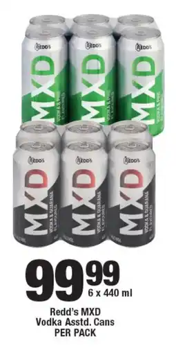 OK Foods Redd's MXD Vodka Asstd. Cans offer