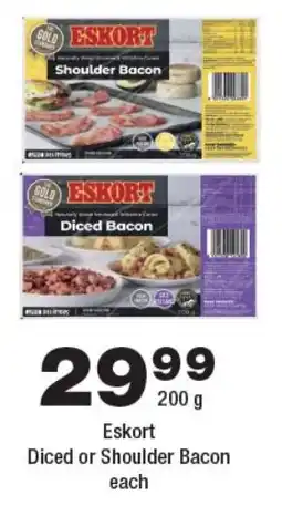 OK Foods Eskort Diced or Shoulder Bacon offer