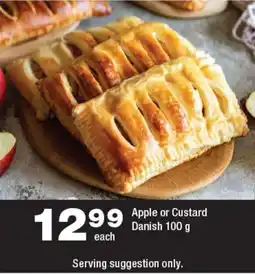 OK Foods Apple or Custard Danish offer