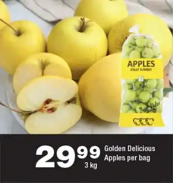 OK Foods Golden Delicious Apples offer