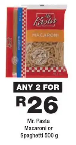 OK Foods Mr. Pasta Macaroni or Spaghetti offer