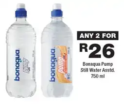 OK Foods Bonaqua Pump Still Water Asstd. offer