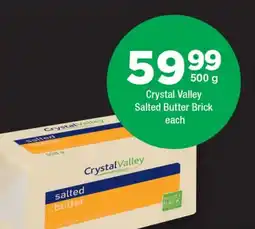 OK Foods Crystal Valley Salted Butter Brick offer