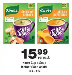 OK Foods Knorr Cup a Soup Instant Soup Asstd. offer