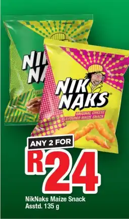 OK Foods NikNaks Maize Snack Asstd. offer