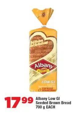 OK Foods Albany Low Gl Seeded Brown Bread offer