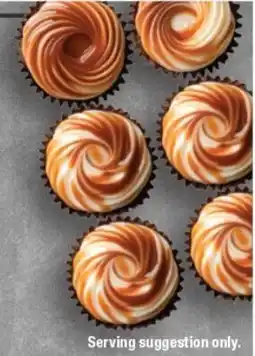 OK Foods The Bakery Vanilla & Caramel Cupcakes offer