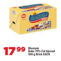OK Foods Blossom Bake 70% Fat Spread Brick offer