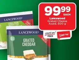 OK Foods Lancewood Grated Cheese Asstd. offer