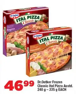 OK Foods Dr. Oetker Frozen Classic Ital Pizza Asstd. offer