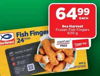 OK Foods Sea Harvest Frozen Fish Fingers offer