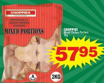 Choppies Choppies Mixed Chicken Portions 2kg offer