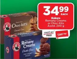 OK Foods Bakers Romany Creams or Choc-Kits Asstd. offer