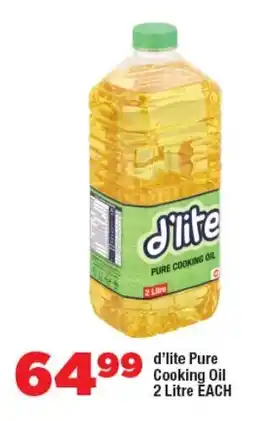 OK Foods D'lite Pure Cooking Oil offer