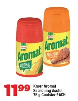 OK Foods Knorr Aromat Seasoning Asstd. Canister offer