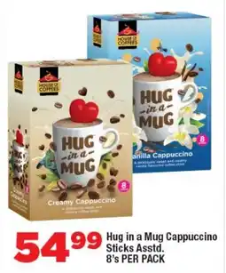 OK Foods Hug in a Mug Cappuccino Sticks Asstd. offer