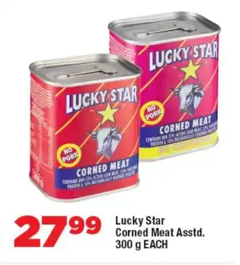 OK Foods Lucky Star Corned Meat Asstd. offer
