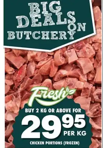 Choppies Chicken Portions offer