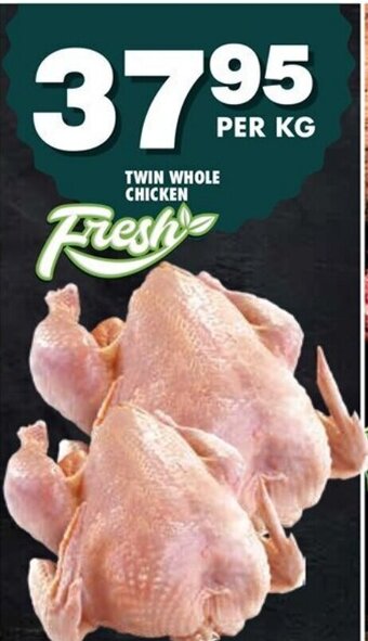 Twin Whole Chicken