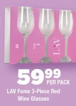 OK Foods LAV Fame Red Wine Glasses offer