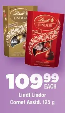OK Foods Lindt Lindor Cornet Asstd. offer