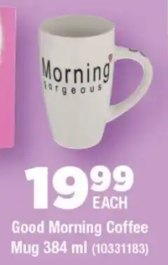 OK Foods Good Morning Coffee Mug offer