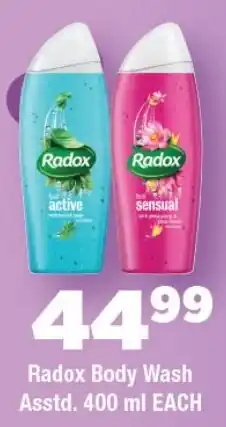 OK Foods Radox Body Wash Asstd. offer