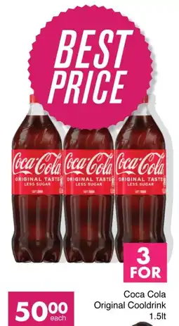 Save Coca Cola Original Cooldrink offer