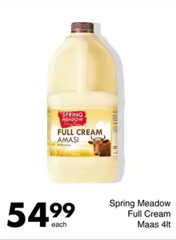 Save Spring Meadow Full Cream Maas offer