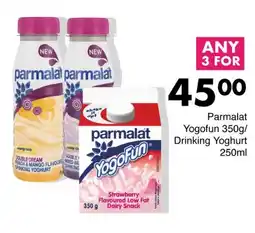 Save Parmalat Yogofun/ Drinking Yoghurt offer