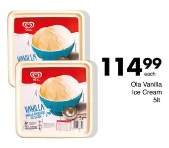 Save Ola Vanilla Ice Cream offer