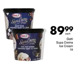 Save Gatti Supa Crema Ice Cream offer