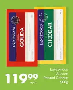 Save Lancewood Vacuum Packed Cheese offer