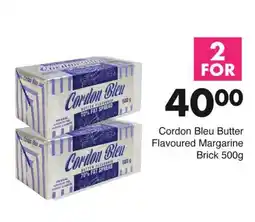 Save Cordon Bleu Butter Flavoured Margarine Brick offer