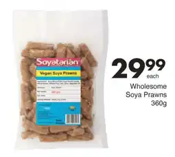 Save Wholesome Soya Prawns offer
