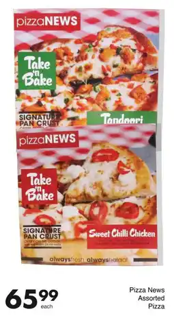 Save Pizza News Assorted Pizza offer