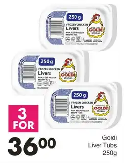 Save Goldi Liver Tubs offer