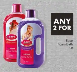 Save Save Foam Bath offer