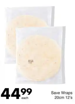 Save Save Wraps offer