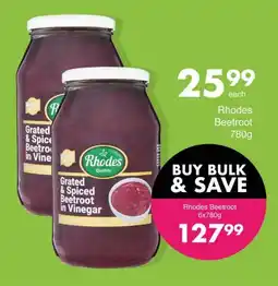 Save Rhodes Beetroot offer