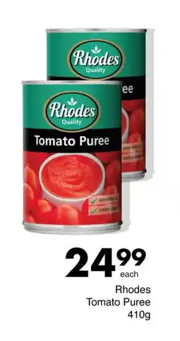 Save Rhodes Tomato Puree offer